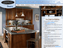 Tablet Screenshot of americancabinetrycollection.com
